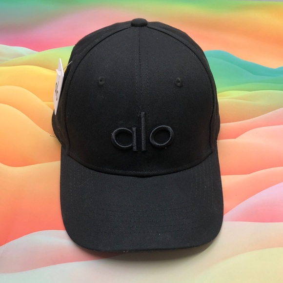 Alo Yoga Off-Duty Baseball Cap - Adjustable Velcro Strap & Signature Logo - Picture 1 of 6